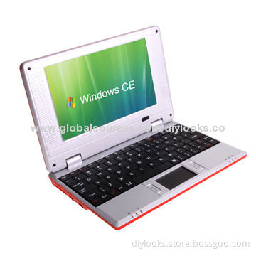 EPC 701 Red, 7.0-inch Windows CE Notebook Computer with Wi-Fi